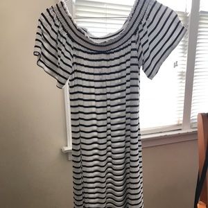 Off the shoulder dress